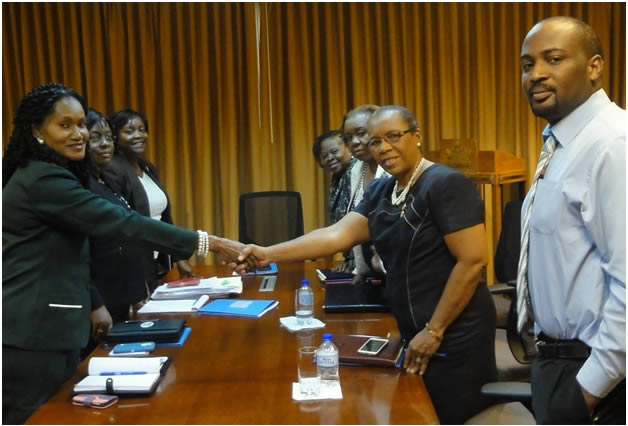 TTRNA Meets Honourable Minister of Labour Mrs. Jennifer Baptiste-Primus 