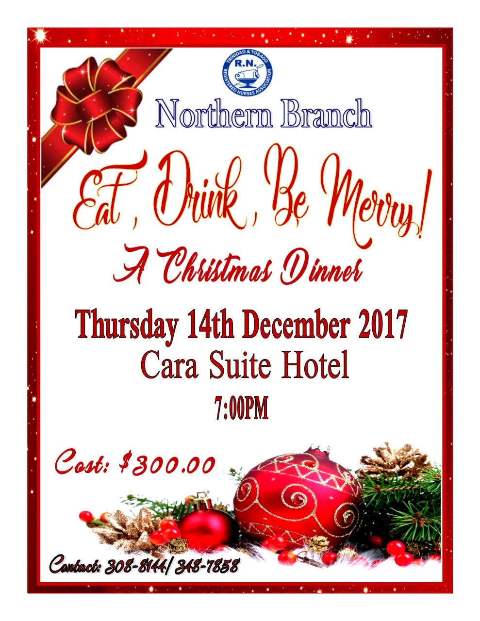 Northern Branch Dinner 14th Dec 17