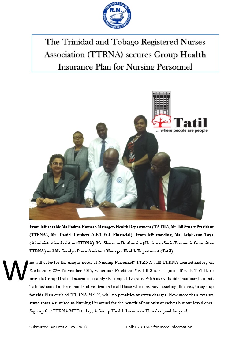 TTRNA Group Health Insu